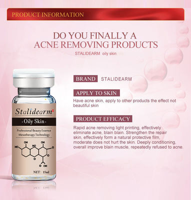 Huyết thanh thảo dược hữu cơ chống mụn trứng cá nhãn tùy chỉnh Dermapen Face Essence cho da nhờn