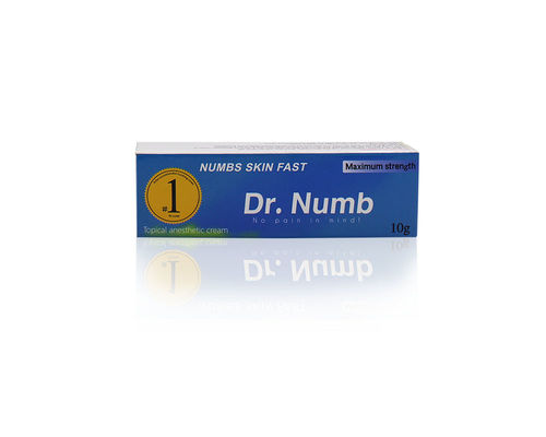 DR NUMB 10g Kem không đau Kem Lidocain Trang điểm Vĩnh viễn Kem Tê Trang Điểm Kẻ Mắt Kem Tê Hình Xăm