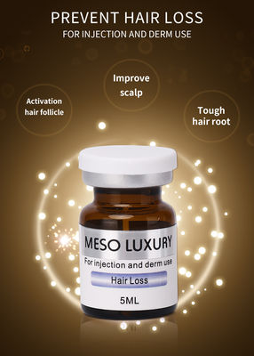 Điều trị tiêm Mesotherapy Serum chống rụng tóc sang trọng để tăng trưởng tóc