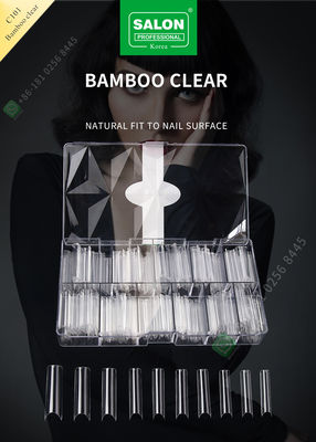 Pháp/C Vòng Cung Kéo Dài Tre Rõ Ràng Sai Đầu Móng Tay Làm Móng Đầu Cho Nail Art Salon