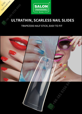 Salon làm đẹp giả đại bàng tháng vuông đầu móng tay Pháp sản xuất acrylic dài nửa bìa đầu