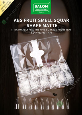 ABS Mùi Trái Cây Hình Dạng Sắc Nét Mờ Nữ Phong Cách Pháp Nhân Tạo Móng Tay Giả Nửa Đầu Và Che Phủ Toàn Bộ Móng Tay Giả