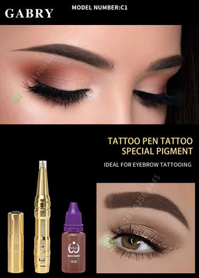 Bộ dụng cụ máy phun xăm trang điểm vĩnh viễn Điện Microblading cho lông mày