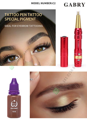Bộ dụng cụ máy xăm dùng pin có thể sạc lại để trang điểm vĩnh viễn trên cơ thể