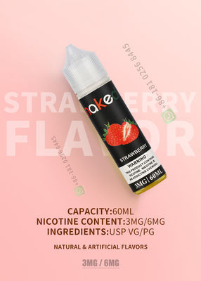 E-Liquid E-Juice Hương vị dâu tây chất lượng cao Thuốc lá điện tử Vaping Liquid 60ml Nguyên chất và An toàn