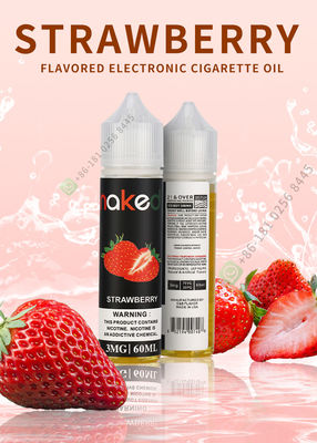 E-Liquid E-Juice Hương vị dâu tây chất lượng cao Thuốc lá điện tử Vaping Liquid 60ml Nguyên chất và An toàn