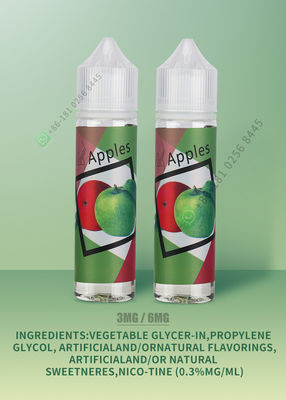 FCC 3mg 6mg E-Liquid Vape Juice Vaping Liquid 24 tháng Thời hạn sử dụng