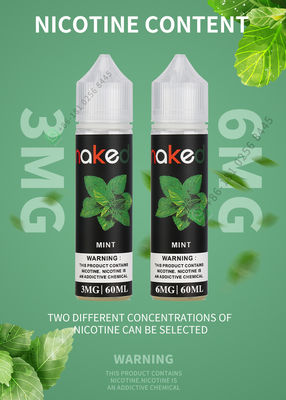 Mint Flavor Vaping Juice Liquid Độ tinh khiết 99,9% cho thuốc lá điện tử