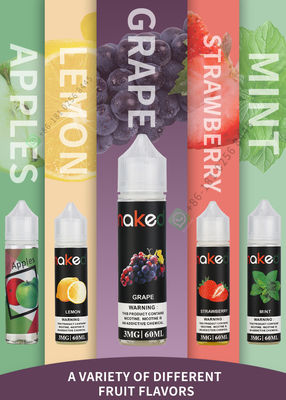 100mL Vapor Juice E Liquid cho thuốc lá điện tử Thành phần tự nhiên Hương vị nho