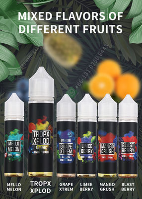 TROPX Xplod E-Juice E Cig Vaping Liquid Tùy chỉnh hương vị cam E-Liquid