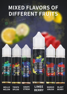 Customazation 60ml Vape Juice E Liquid Nicotine Salt For Pen