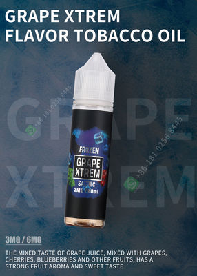 Nước ép Vape OEM 2.029OZ 6mg 11mg 12mg Chất liệu nicotin FCC