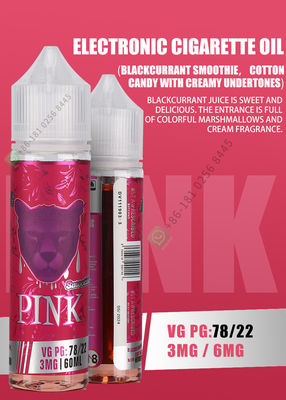 3mg Pink Vape Juice E - Liquid For Vape Pen với thành phần tự nhiên Hương vị trái cây