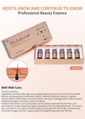 Thiết lập huyết thanh chống rụng tóc Không cần kim Phương pháp mesotherapy cho tóc tái phát 10ml / chai Nhãn riêng