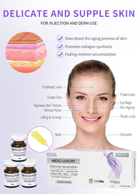 Phòng sản xuất mặt Mesotherapy Tiêm huyết thanh làm sáng ẩm chống lão hóa làm trắng Glutathione nâng chất lấp
