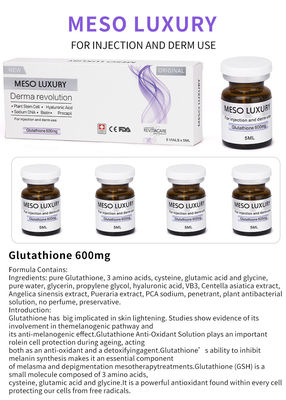 Phòng sản xuất mặt Mesotherapy Tiêm huyết thanh làm sáng ẩm chống lão hóa làm trắng Glutathione nâng chất lấp