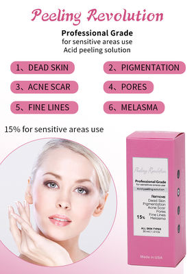 30ml Skin Peeling Serum / Professional Grade Liquid Set cho Face Skin Exfoliation Solution