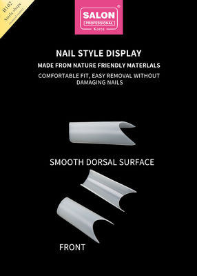 ABS chuyên nghiệp Full Cover Gel móng nhân tạo Long Square Press trên móng để mở rộng móng hoàn hảo