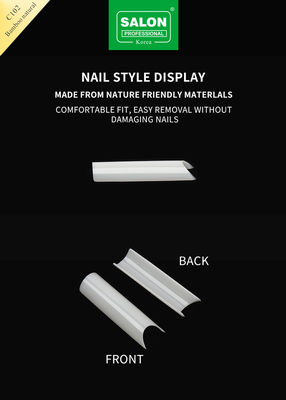 Quadrat Full Covered Ultra-Thin ABS False Nail for Salon Nail Extensions Easy DIY Nail Art tại nhà