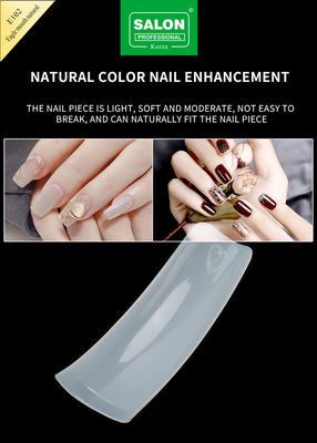 Full Cover Eagle Mouth Natural Soft Gel Mùi giả Thiết kế mũi móng nhân tạo