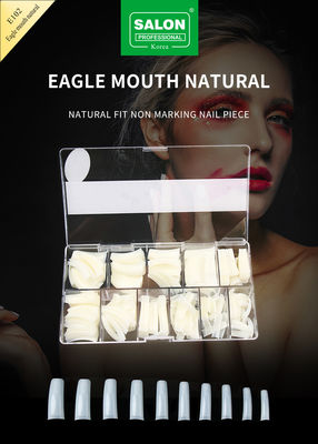 Full Cover Eagle Mouth Natural Soft Gel Mùi giả Thiết kế mũi móng nhân tạo
