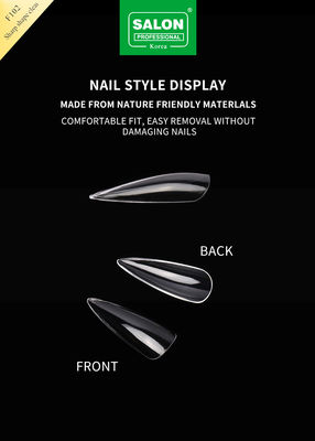 Long Soft Gel Almond trên móng 12 kích cỡ hình dạng sắc nhọn Acrylic Tips móng để mở rộng móng