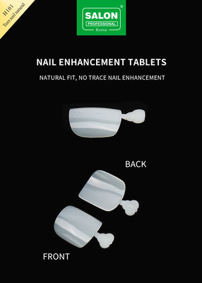 Màu sắc tự nhiên móng chân giả thiết lập đầy đủ trang trí Acrylic móng chân cho Salon-Finish nail art