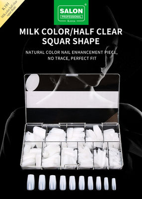 500pcs/Box ABS Salon chuyên nghiệp móng giả cho nghệ thuật móng DIY