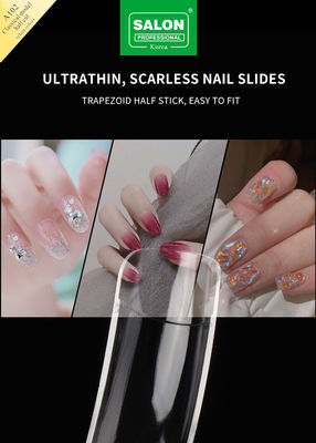 Salon chuyên nghiệp móng màu sắc rõ ràng Full Cover móng giả để mở rộng móng 500pcs / hộp