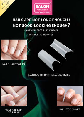 Món đinh giả làm bằng tay Gel mềm ấn trên móng giá bán buôn 12 kích cỡ