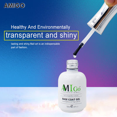 Bộ sơn móng Amigo Gel 18ml Semi-Permanent Soak Off UV / Led Varnish Cho Salon Nail