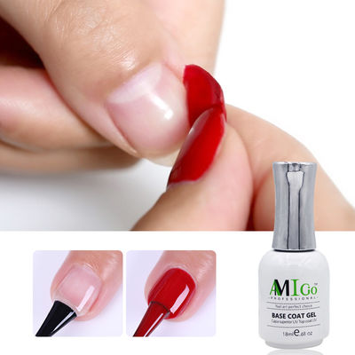 Bộ sơn móng Amigo Gel 18ml Semi-Permanent Soak Off UV / Led Varnish Cho Salon Nail