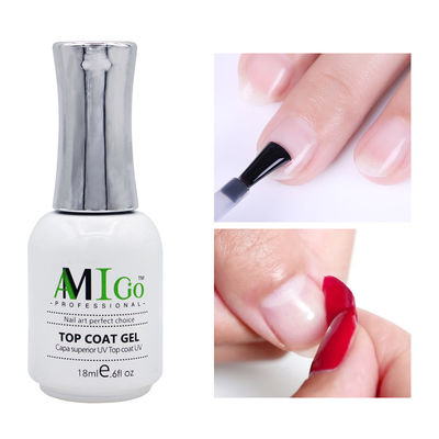 Bộ sơn móng Amigo Gel 18ml Semi-Permanent Soak Off UV / Led Varnish Cho Salon Nail