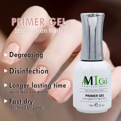 Bộ sơn móng Amigo Gel 18ml Semi-Permanent Soak Off UV / Led Varnish Cho Salon Nail