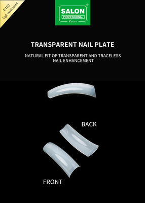 Phong cách hoàn chỉnh của móng giả ABS tự nhiên Eagle Mouth Clear trong 12 kích cỡ cho salon móng