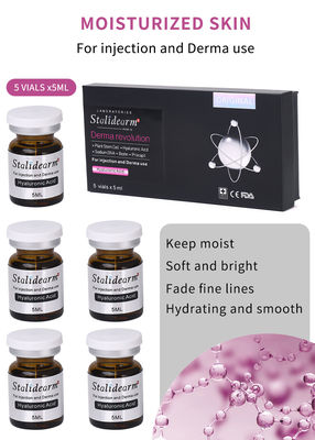 5ml* 5 lọ Vial Skin Booster Hyaluronic Acid Serum Injection Để làm sáng và ẩm