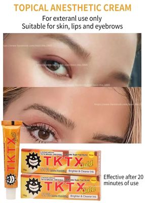 TKTX Numbing Cream 75% Numb Cream gây mê không mỡ dựa trên nước cho hình xăm không đau và trang điểm bán vĩnh viễn