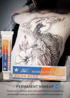 OEM/ODM Semi-Permanent Makeup Non-Greasy Tattoo Numbing Cream 10g Nên giảm đau nhanh