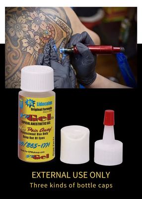 Gel làm tê hình xăm có tác dụng nhanh với 2% lidocaine và 1,5% tetracaine để giảm đau tối đa