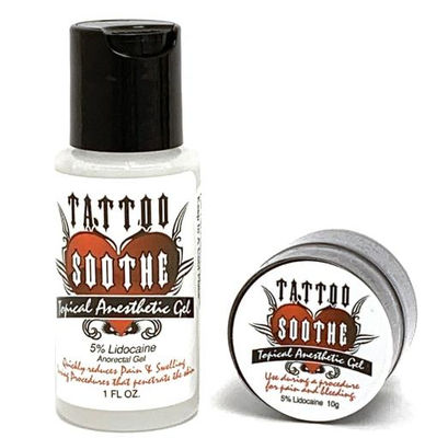 5% Lidocaine 4% Tetracaine Tattoo Numbing Gel 1 FL OZ Gel gây mê tại chỗ để giảm đau