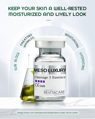 Giá bán buôn Serum Omega 3 Meso Dưỡng da Microneedling Tinh chất chống lão hóa hữu cơ tự nhiên