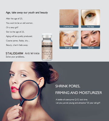 Private Label Organic Skincare Collagen Firm Serum Tinh chất chống nhăn trong suốt 6 Chai / Bộ hiệu quả tốt và an toàn