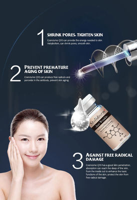Private Label Organic Skincare Collagen Firm Serum Tinh chất chống nhăn trong suốt 6 Chai / Bộ hiệu quả tốt và an toàn