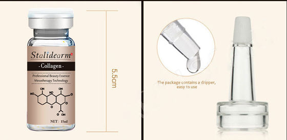 Nhãn hiệu riêng Tinh chất dưỡng ẩm làm trắng da mặt 10ml Serum Collagen hữu cơ