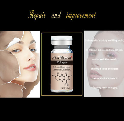 Nhãn hiệu riêng Tinh chất dưỡng ẩm làm trắng da mặt 10ml Serum Collagen hữu cơ