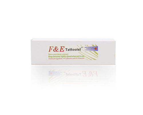 Kem bôi tê F&E 30g Kem trang điểm vĩnh viễn Lidocain cho lớp trang điểm vĩnh viễn Lông mày xăm môi Microneedling