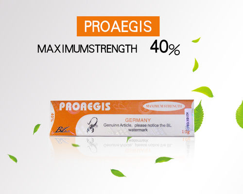 Hình xăm 13g Thuốc tê Proaegis Thuốc mê Kem 40% BL Bao bì tùy chỉnh cho Microblading