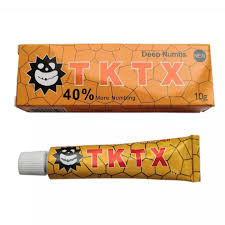 Kem tẩy trang vĩnh viễn TKTX Tattoo Numbing Cream Original Lidocain màu vàng 10g