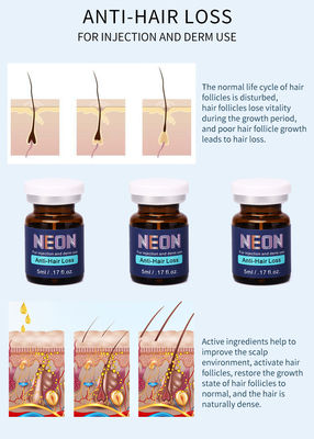 Thuốc tiêm điều trị chống rụng tóc ban đầu Tinh chất mọc lại tóc Alopecia Areata Mesotherapy Serum cho tóc