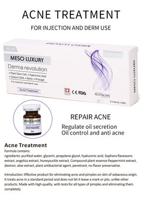 Điều trị mụn bằng tiêm Mesotherapy Luxury Youth Serum Injection Red Spots